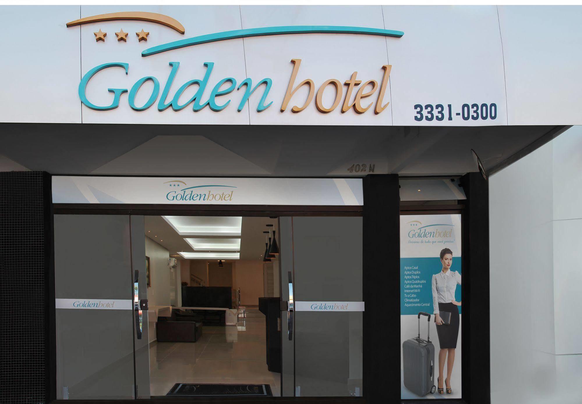 Golden Hotel - O Mais Central - Pet Friendly Chapeco Exterior photo